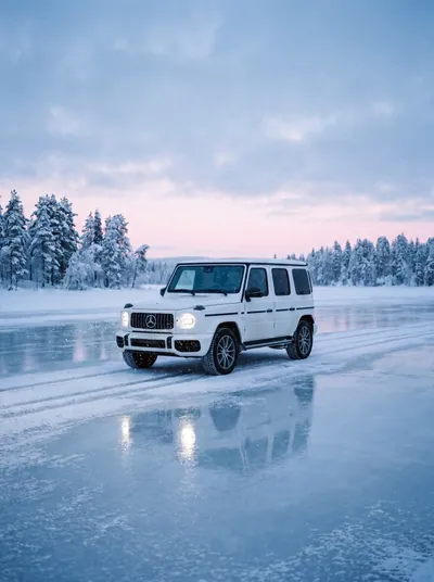 G Wagon givré