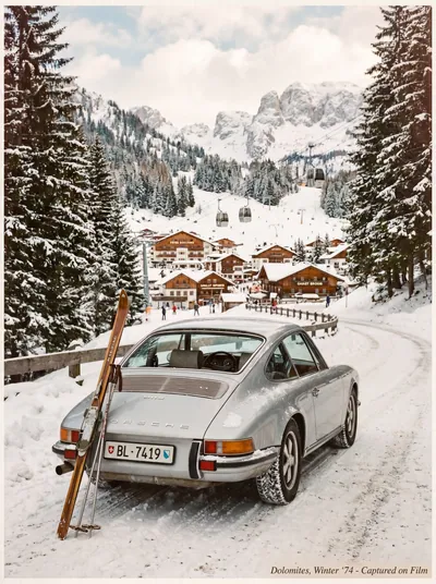 Porsche Dolomites 74