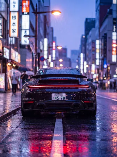 911 sous la pluie à Tokyo