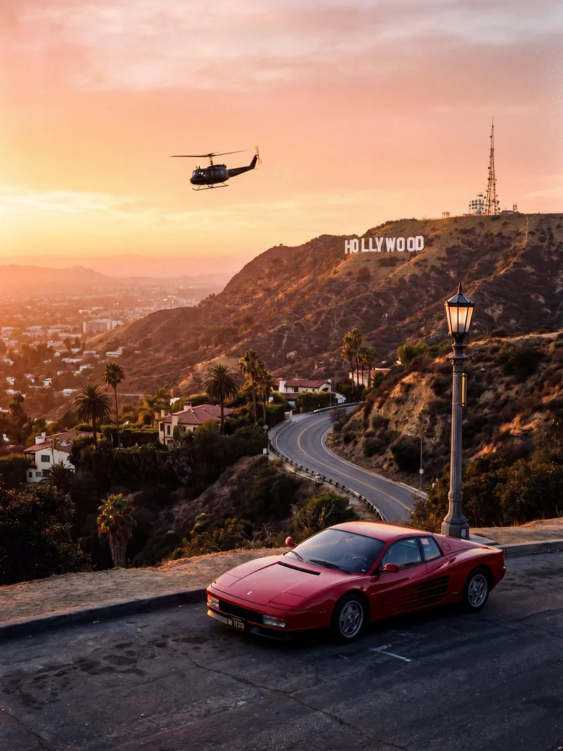 Nuit à Hollywood